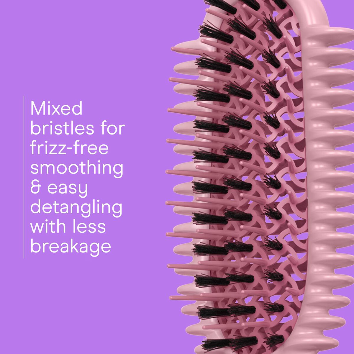 Conair Curl Define Pro Detangler Hair Brush, For Longer Hair with Tight Curls, Pink, 1 Pk, , large 4