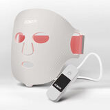 Conair LED Red Light Therapy Facial Mask, Anti‑aging Silicone Facial Mask, White, 1 Pc, , small 1