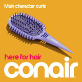 Brosse d&eacute;m&ecirc;lante Conair Curl Define Pro pour cheveux longs &agrave; boucles souples, violet, 1 pi&egrave;ce, , small 9