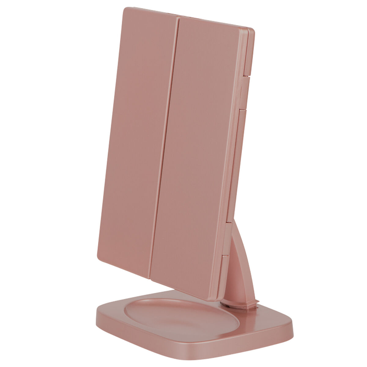 1x/2x/3x Trifold LED Lighted Makeup Mirror, , large 2