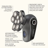 Conair 9X Rotary Head Shaver and Facial Trimmer, , small 4
