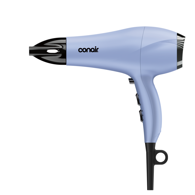 Conair Hyaluronic Hydro Boost Hair Dryer, Ceramic Ionic, Blue, 1 Pk, , medium