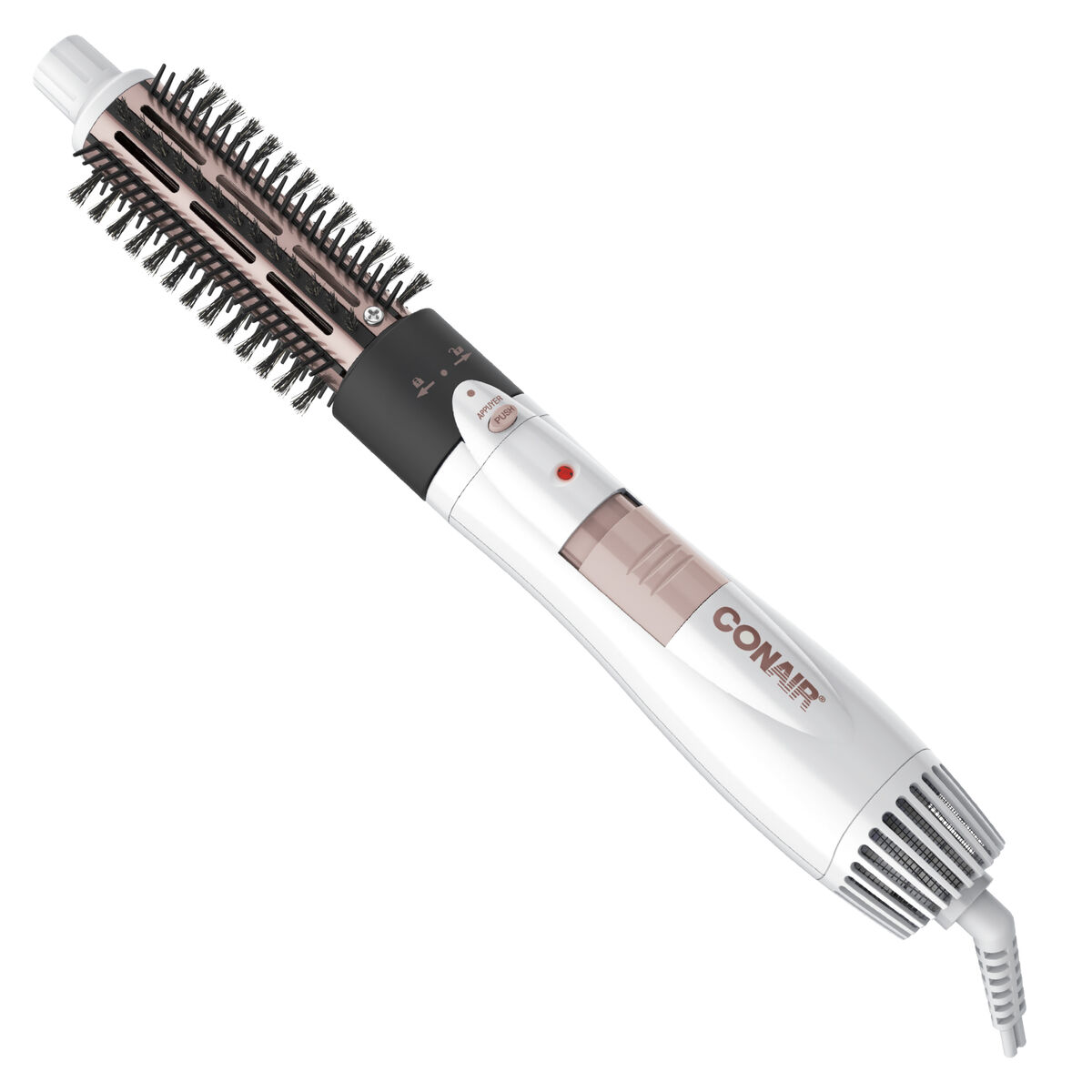 Double Ceramic 2-in-1 Hot Air Brush, , large 2