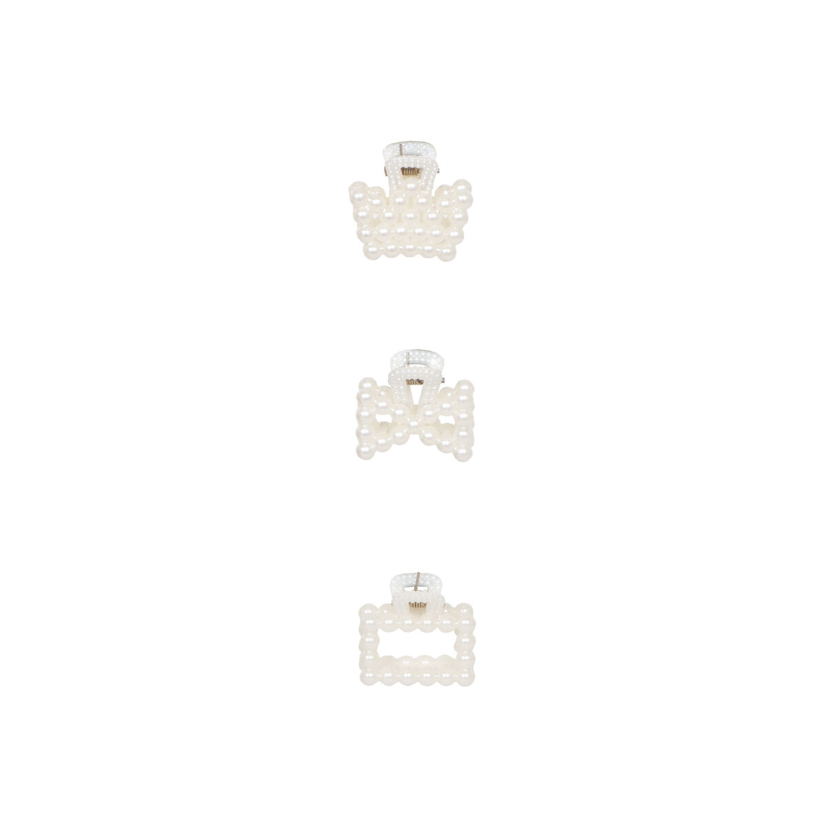 Paquet de 3 mini griffes avec perles Sc&uuml;nci, , large 2