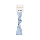Bandeau bleu satin&eacute; Sc&uuml;nci