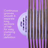 Brosse d&eacute;m&ecirc;lante Conair Curl Define Pro pour cheveux longs &agrave; boucles souples, violet, 1 pi&egrave;ce, , small 7