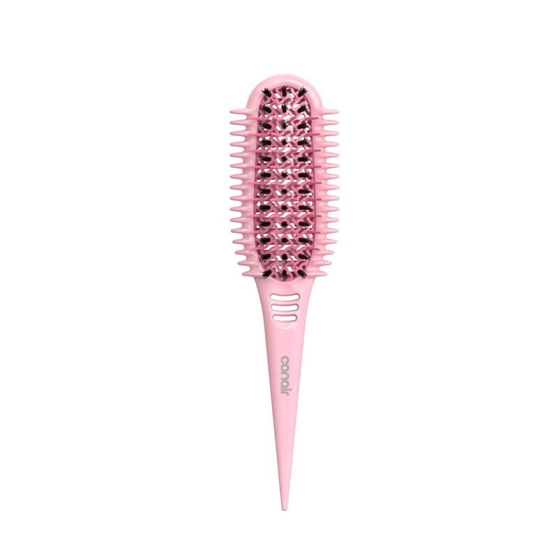 Conair Curl Define Pro Detangler Hair Brush, For Longer Hair with Tight Curls, Pink, 1 Pk, , medium
