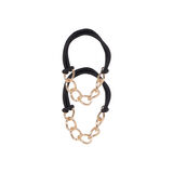 Scunci 2 pk Gold Chain Ponytailers, , small 2