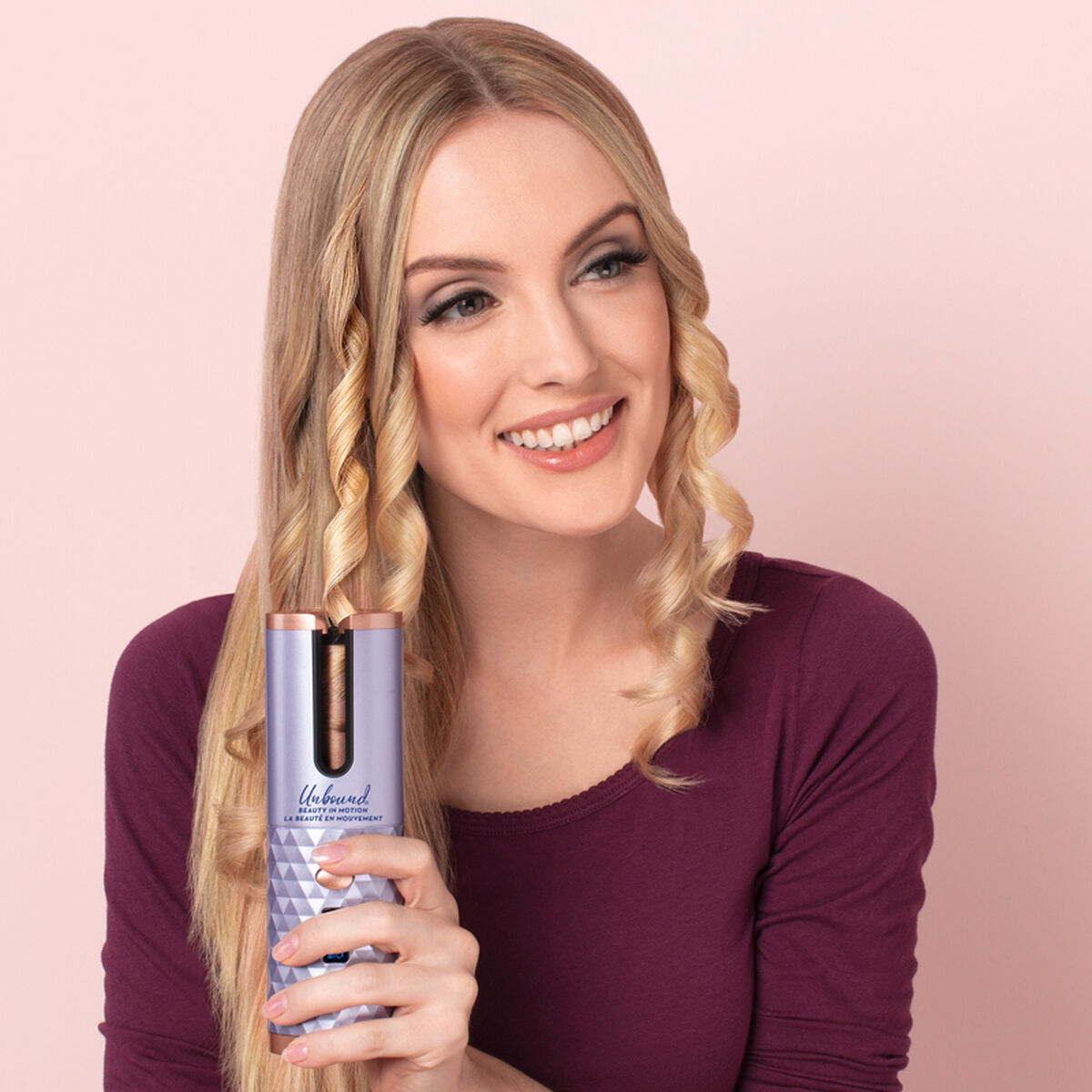 Unbound&trade; Cordless Auto Curler