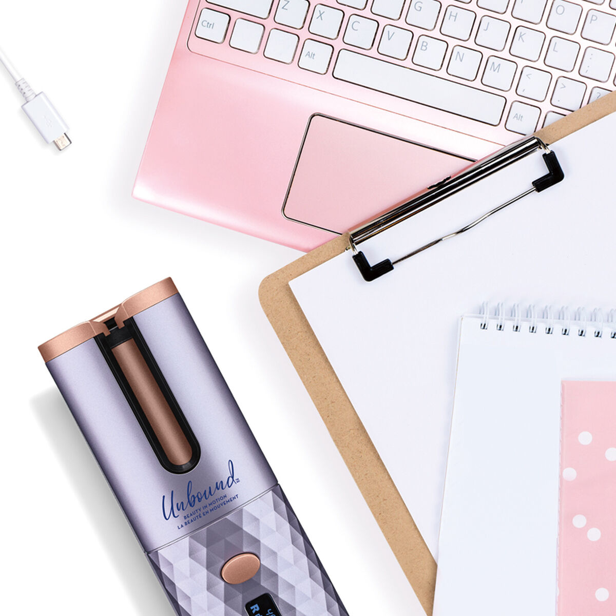 Unbound&trade; Cordless Auto Curler