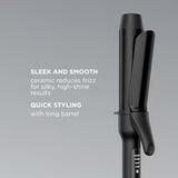 InfinitiPRO by Conair Tourmaline Ceramic Hair Curling Iron, 1.5‑inch Barrel, Black, 1 Pk, , small 3