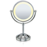 Miroir lumineux, chrome, , small 1