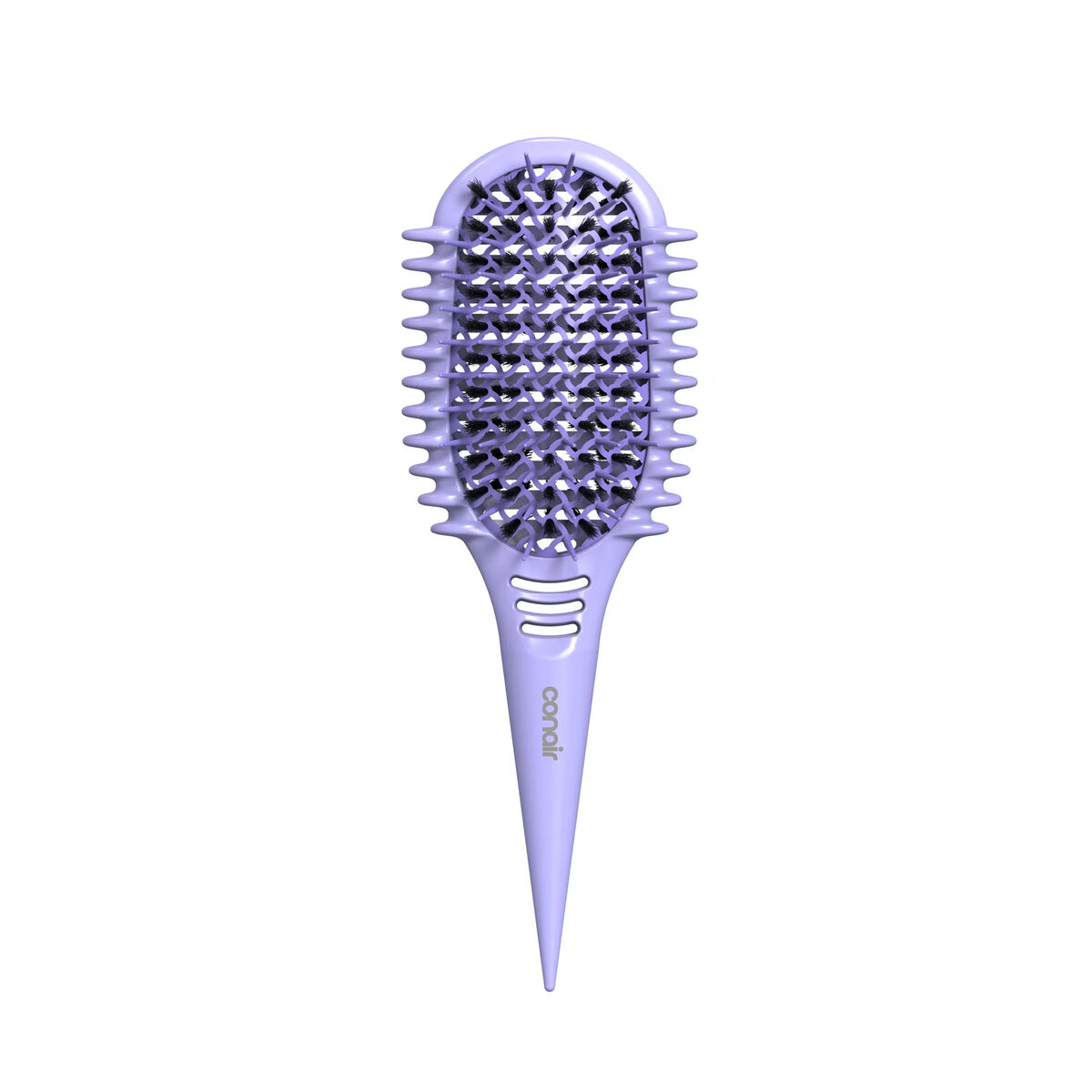 Brosse d&eacute;m&ecirc;lante Conair Curl Define Pro pour cheveux longs &agrave; boucles souples, violet, 1 pi&egrave;ce, , large 1