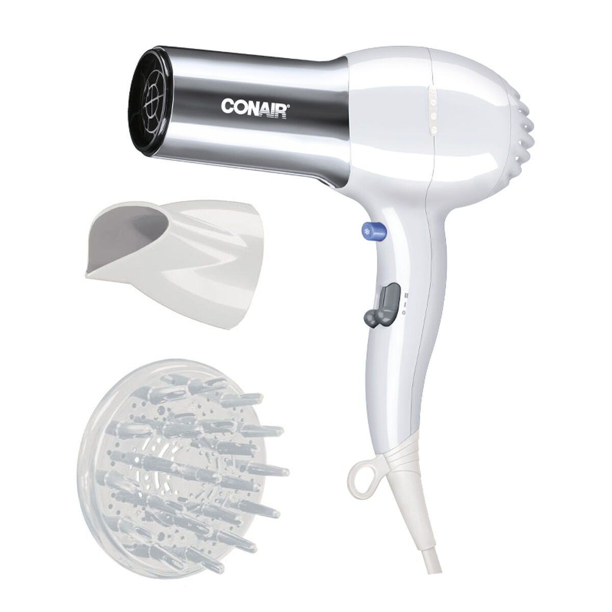 The Pro Shine Ionic Chrome Dryer