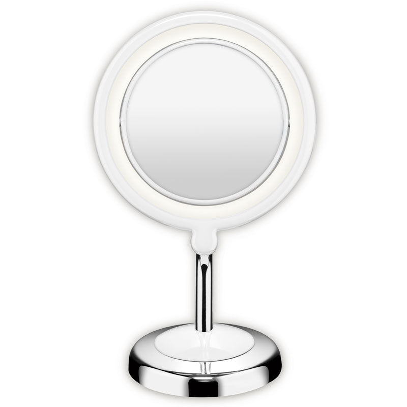 Miroir lumineux, halo doux