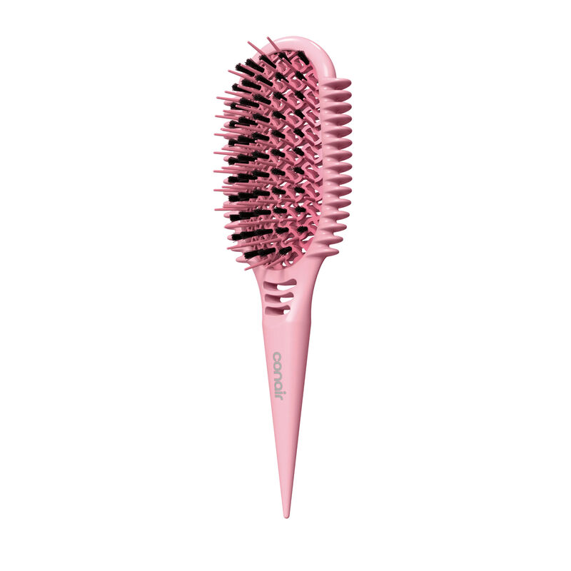 Brosse d&eacute;m&ecirc;lante Conair Curl Define Pro, pour boucles serr&eacute;es, rose, 1 pi&egrave;ce, , medium
