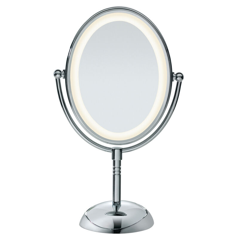 Oval Lighted Mirror