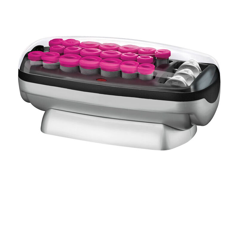 20 Roller Set With Heated Clips