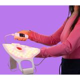 Conair LED Red Light Therapy Facial Mask, Anti‑aging Silicone Facial Mask, White, 1 Pc, , small 6