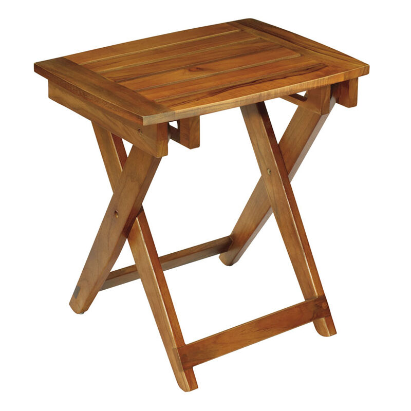 Banc pliable en teck massif
