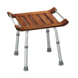 Banc de spa en teck r&eacute;glable