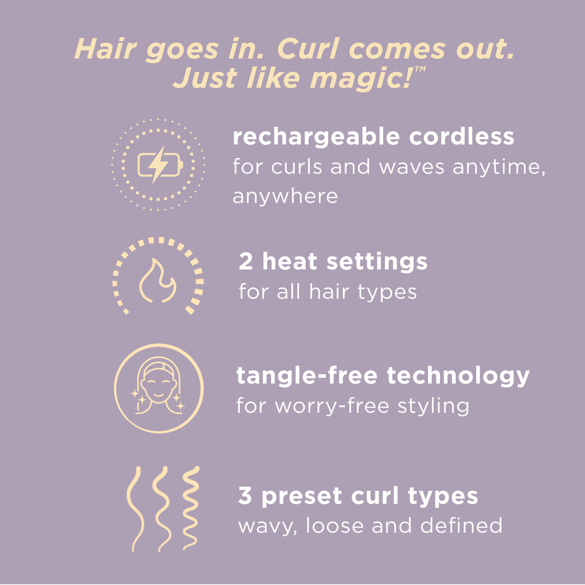 Curl Secret&reg; Cordless Mini Auto Curler, , large 4