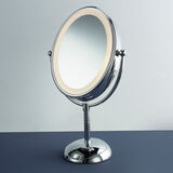 Miroir lumineux oval