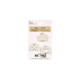 Paquet de 3 mini griffes avec perles Sc&uuml;nci, , small 3