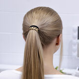 Scunci 2 pk Gold Chain Ponytailers, , small 1