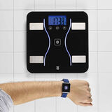 P&egrave;se-Personne Analyse Corporelle Bluetooth WeightWatchers, &Eacute;cran ACL Haute Visibilit&eacute;, Noir, 1 Paquet, , small 2