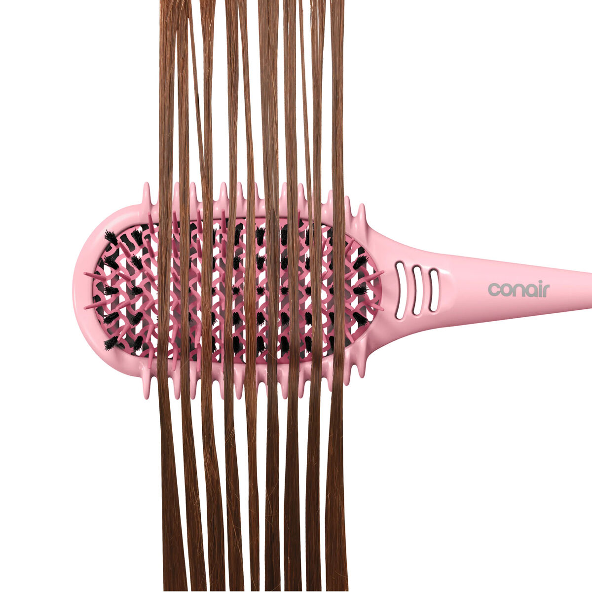 Brosse d&eacute;m&ecirc;lante Conair Curl Define Pro, pour boucles serr&eacute;es, rose, 1 pi&egrave;ce, , large 8