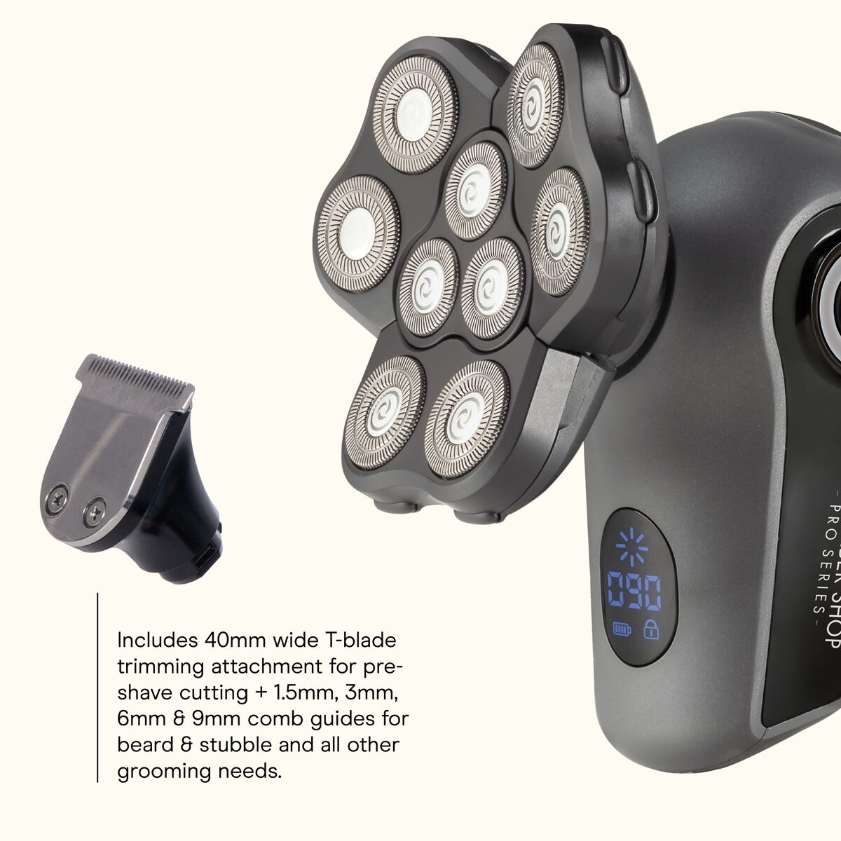 Conair 9X Rotary Head Shaver and Facial Trimmer, , large 3