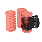 InfinitiPRO by Conair Rouleaux Chauffants Thermochromiques Avec Super Pinces, Plastique, Orange, 8 Rouleaux Et 8 Pinces, , small 8