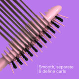 Brosse d&eacute;m&ecirc;lante Conair Curl Define Pro, pour boucles serr&eacute;es, rose, 1 pi&egrave;ce, , small 3