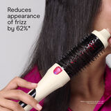 Conair Brosse Ronde Thermique Infrarouge, 1.5 po Barril, 4 Temp&eacute;ratures, Affichage LED, Blanc Cass&eacute;, 1 Pk 6