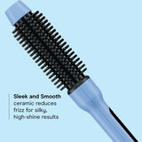Conair Hyaluronic Infusion Ceramic Hot Styling Brush, 1&frac14; inch Barrel, Blue, 1 Pk 4