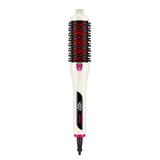 Conair Brosse Ronde Thermique Infrarouge, 1.5 po Barril, 4 Temp&eacute;ratures, Affichage LED, Blanc Cass&eacute;, 1 Pk 1