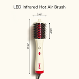 InfinitiPRO par Conair Brosse Soufflante LED Infrarouge, Blanc, 1 Pk 8