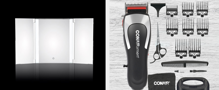 How To Cut Your Own Hair How To Cut Your Own Hair, 3 Panel Mirror Haircut