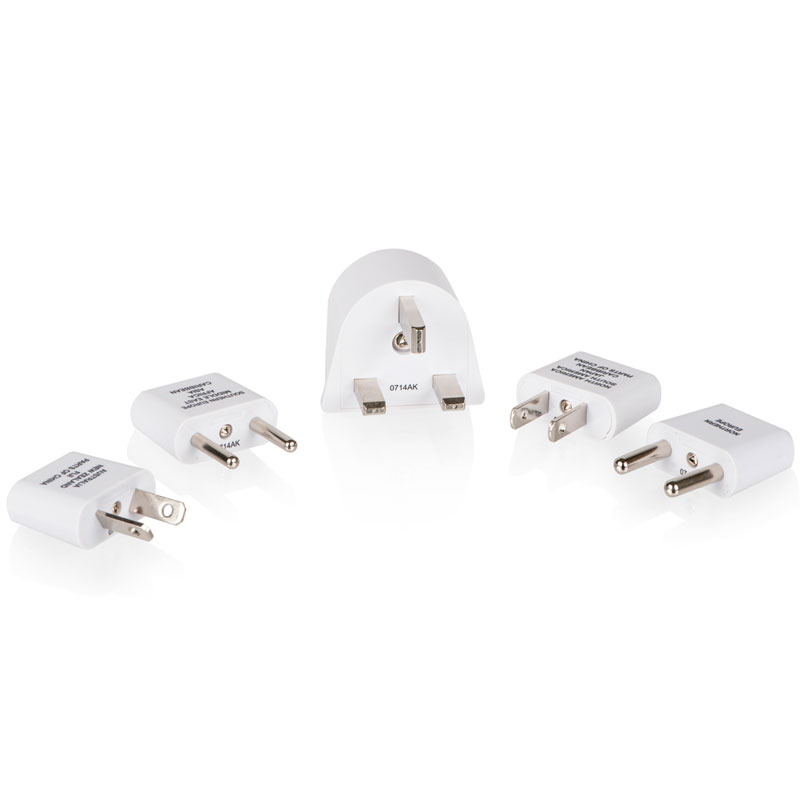 Adapters / Converters 5 Piece Adapter Plug Set M500ENC Conair